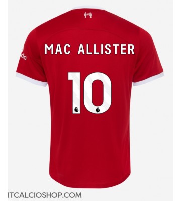 Liverpool Alexis Mac Allister #10 Prima Maglia 2023-24 Manica Corta